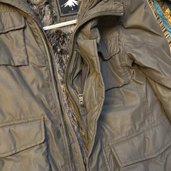 TNA Niseko winter jacket, army green - Picture 6 of 10